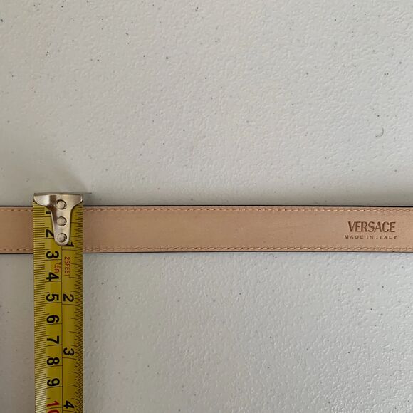 Versace NWT red patent leather belt authentic with COA 95 cm 38 in main image 5